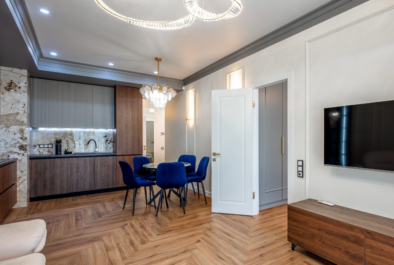 Новая квартира с дизайнерским ремонтом в ЖК Московский квартал