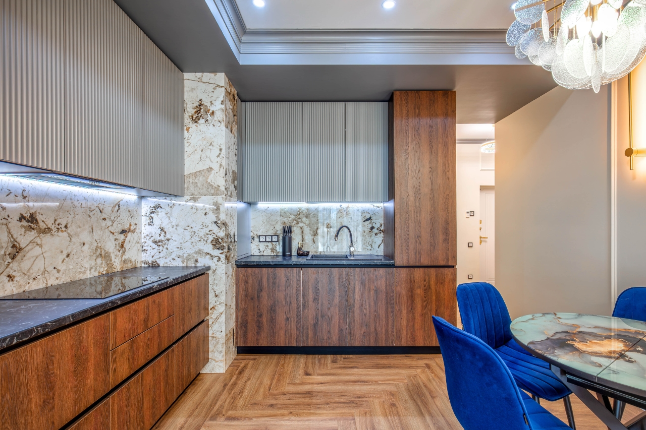 Новая квартира с дизайнерским ремонтом в ЖК Московский квартал